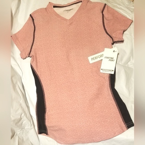 Starting Point Activewear V-Neck Shirt - Picture 1 of 5